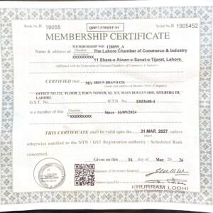 LCCI Certificate upto 2027